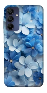 Чехол на Samsung Galaxy A15 4G/5G Синие цветы фото 1 из 1