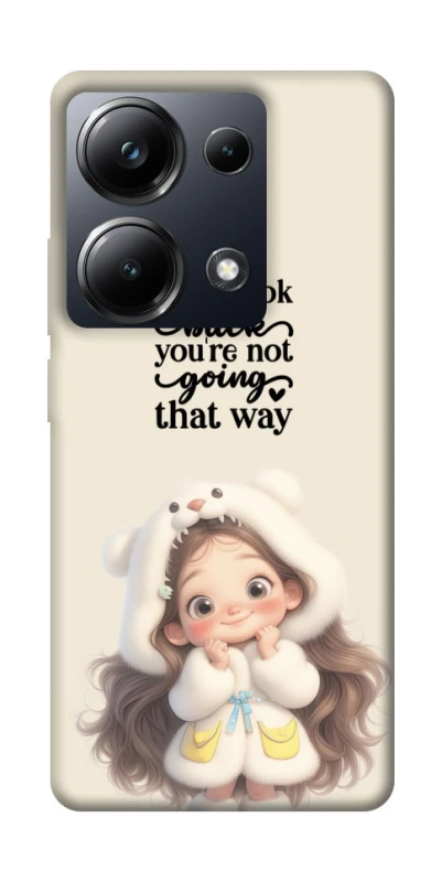 Чохол на Xiaomi Poco M6 Pro 4G Don't look back фото 1 з 1