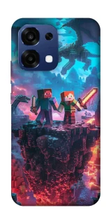 Чохол на Oppo A6 Pro 4G/5G Minecraft v3 фото 1 з 2
