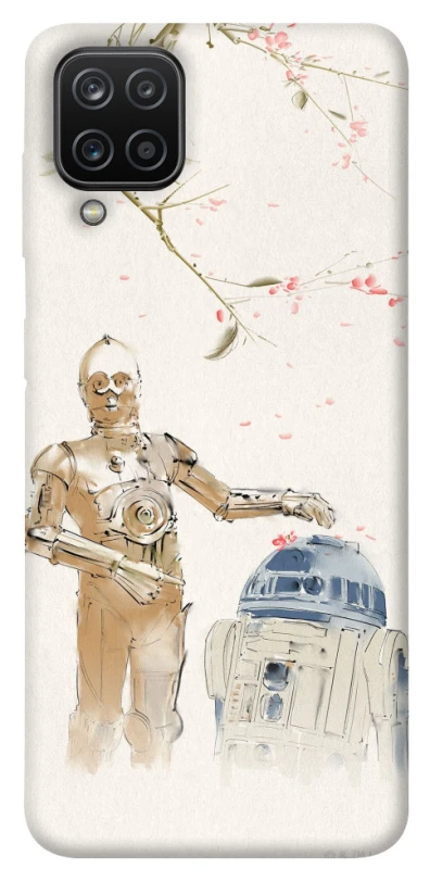 Чохол на Samsung Galaxy A12 Star Wars robots фото 1 з 1