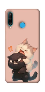 Чехол на Huawei P30 lite Сat and cat фото 1 Чехол на Huawei P30 lite Сat and cat фото 1 из 1