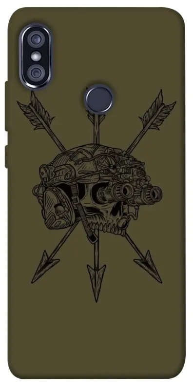 Чохол на Xiaomi Redmi Note 5 Pro / Note 5 (AI Dual Camera) Mil skull фото 1 з 1