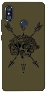 Чохол на Xiaomi Redmi Note 5 Pro / Note 5 (AI Dual Camera) Mil skull фото 1 з 1