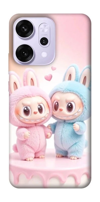 Чохол на Oppo Reno 14 Pro Labubu Twins фото 1 з 1