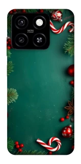 Чехол на ZTE Blade A55 4G Новогодний v35 фото 1 из 1