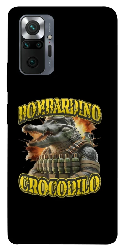 Чехол на Xiaomi Redmi Note 10 Pro Bombardino Crocodilo фото 1 из 1