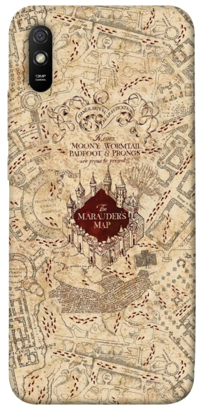 Чохол на Xiaomi Redmi 9A Harry Potter Marauder's Map фото 1 з 1