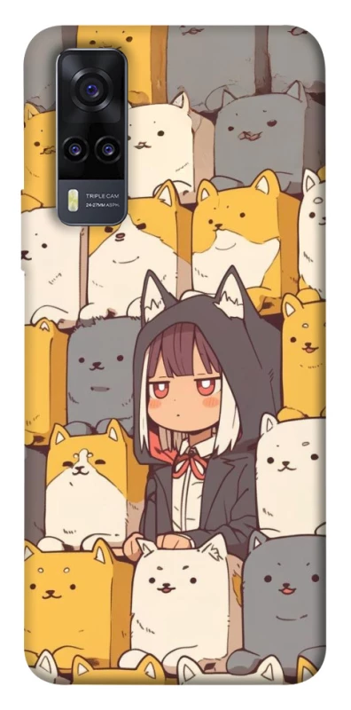Чохол на Vivo Y31 Like a cat фото 1 з 1