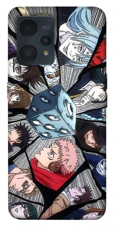 Чохол на Realme 9 4G / 9 Pro+ jujutsu kaisen v4 фото 1 з 1