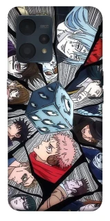 Чехол на Realme 9 4G / 9 Pro+ jujutsu kaisen v4 фото 1 из 1