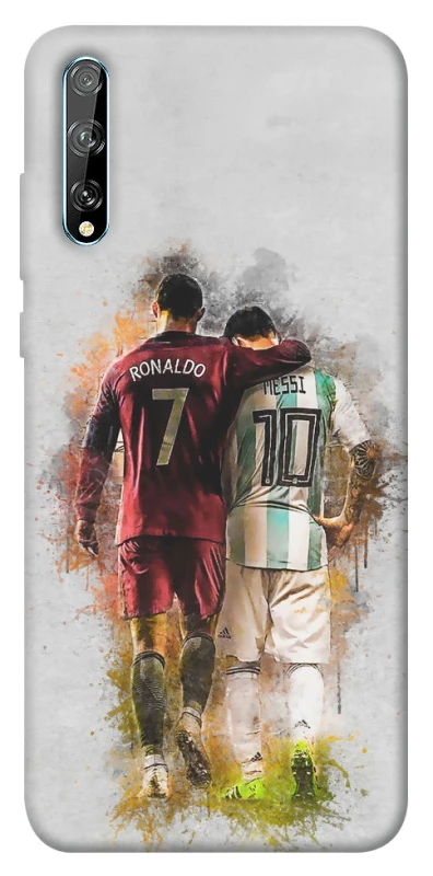 Чохол на Huawei Y8p (2020) Ronaldo та Messi фото 1 з 1