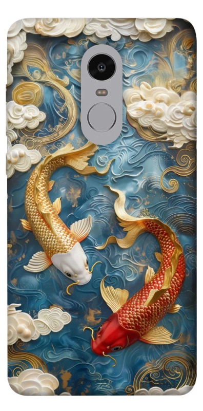 Чехол на Xiaomi Redmi Note 4X / Note 4 (Snapdragon) Koi carp фото 1 из 1