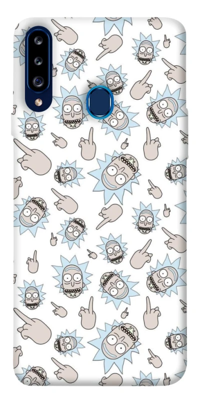 Чохол на Samsung Galaxy A20s Rick and Morty style фото 1 з 1