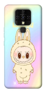 Чехол на TECNO Camon 16 SE Fluffy Rainbow Labubu фото 1 из 1