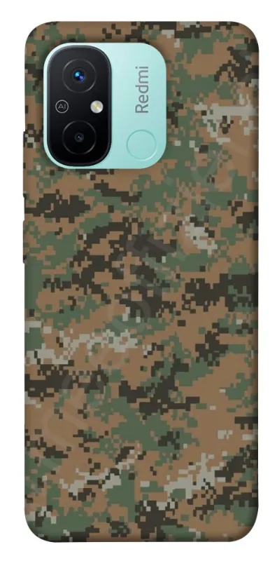 Чохол на Xiaomi Redmi 12C / Poco C55 Camouflage v32 фото 1 з 1