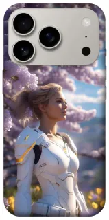 Чехол на Apple iPhone 18 Pro Cyber space girl ver.1 фото 1 из 2
