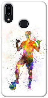 Чохол на Samsung Galaxy A10s Football Player v3 фото 1 з 1