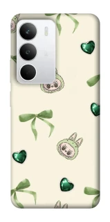 Чохол на Realme C71 Labubu Green Heart фото 1 з 1