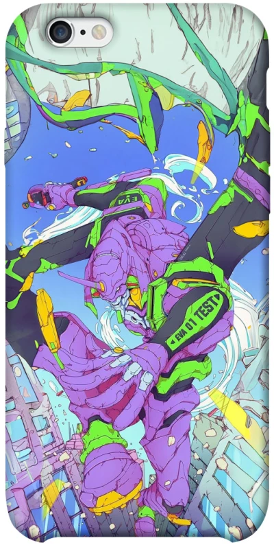 Чохол на Apple iPhone 6/6s plus (5.5") Євангеліон v2 фото 1 з 1