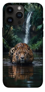 Чехол на Apple iPhone 14 Pro Max (6.7") Leopard in water фото 1 из 1