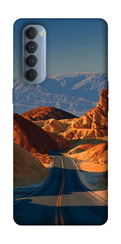 Чехол на Oppo Reno 4 Pro USA mountain v3 фото 1 из 1
