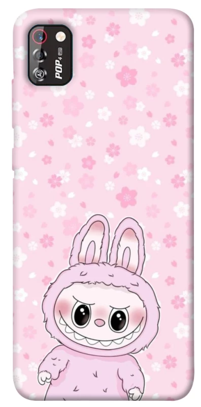 Чехол на TECNO POP 4 Pro Pink Labubu фото 1 из 1