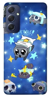 Чехол на Samsung Galaxy M54 5G Pebble kitten stars фото 1 из 1