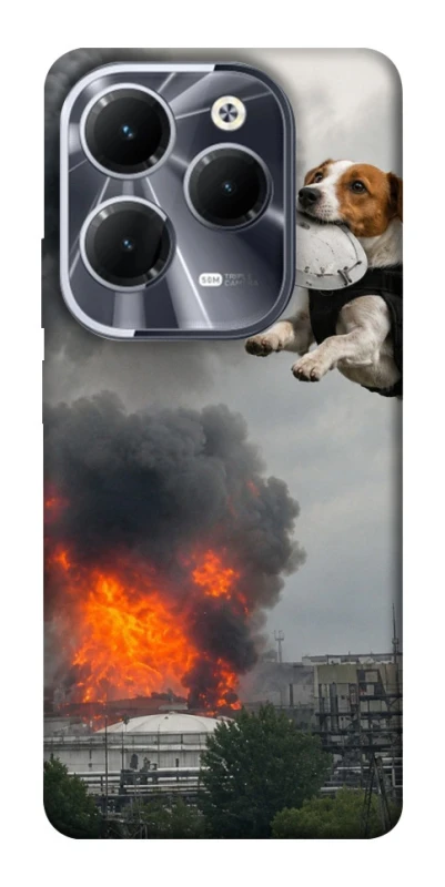 Чохол на Infinix Hot 40 Pro Moscow never sleeps ver.9 фото 1 з 1