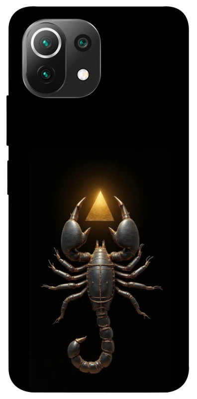 Чохол на Xiaomi Mi 11 Lite Scorpio with Golden Triangle фото 1 з 1