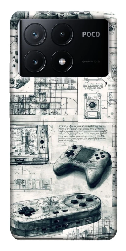 Чохол на Xiaomi Poco X6 Gamer Zone ver.2 фото 1 з 1