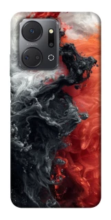 Чехол на Huawei Honor X7a Black and Red фото 1 из 1