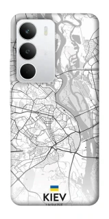 Чохол на Realme C71 Kiev white map фото 1 з 1