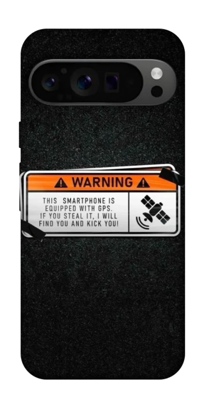 Чехол на Google Pixel 9 Pro Warning фото 1 из 1