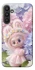 Чохол на Samsung Galaxy A34 5G Labubu & Flowers ver.1 фото 1 з 1