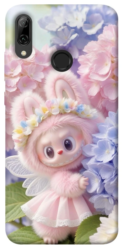 Чохол на Huawei P Smart (2019) Labubu & Flowers ver.1 фото 1 з 1