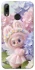 Чохол на Huawei P Smart (2019) Labubu & Flowers ver.1 фото 1 з 1