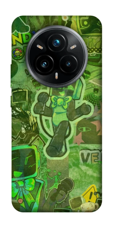 Чохол на Realme 14 Pro Dandysworld tv green theme фото 1 з 1