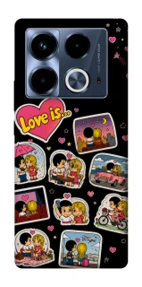 Чохол на Infinix Note 40 4G Love is ver.3 фото 1 з 1