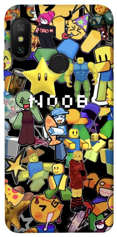 Чохол на Xiaomi Mi A2 Lite / Xiaomi Redmi 6 Pro Roblox Noob фото 1 з 1