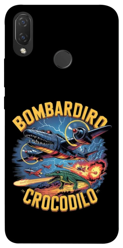 Чохол на Huawei P Smart+ (nova 3i) Bombardino Crocodilo v2 фото 1 з 1