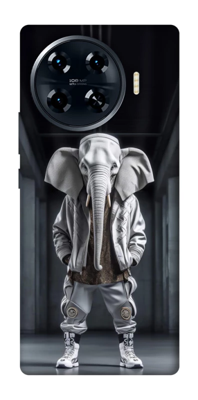 Чохол на TECNO Spark 20 Pro+ Слон v2 фото 1 з 1