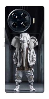 Чехол на TECNO Spark 20 Pro+ Слон v2 фото 1 из 1