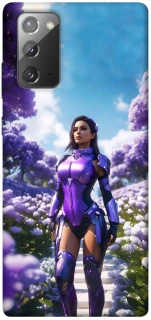 Чохол на Samsung Galaxy Note 20 Cyber space girl ver.4 фото 1 з 1