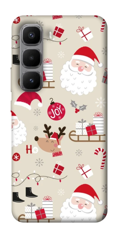 Чехол на Infinix Hot 60 Pro+ Новогодний v1 фото 1 из 1