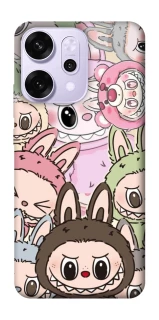 Чехол на Oppo Reno 14 Pro All Labubu 3 фото 1 из 1