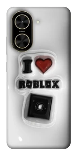 Чохол на Xiaomi Poco C71 I love Roblox фото 1 з 1