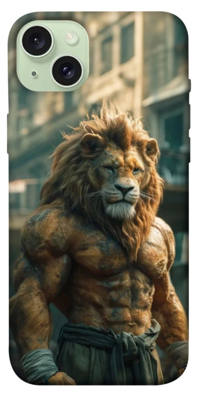 Чохол на Apple iPhone 15 Plus (6.7") Лев фото 1 з 1