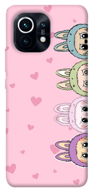 Чохол на Xiaomi Mi 11 All Labubu 4 фото 1 з 1