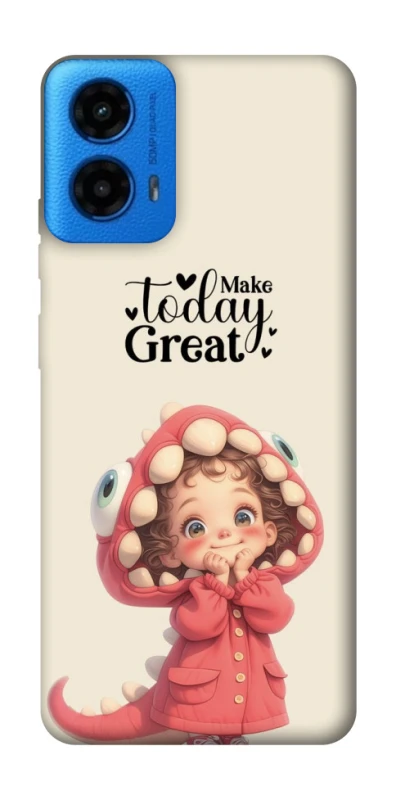 Чохол на Motorola Moto G45 Make today great фото 1 з 1