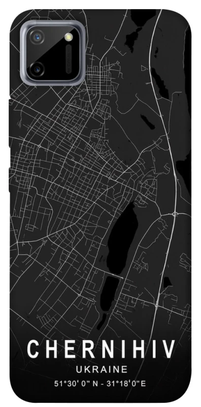 Чохол на Realme C11 Chernihiv map фото 1 з 1